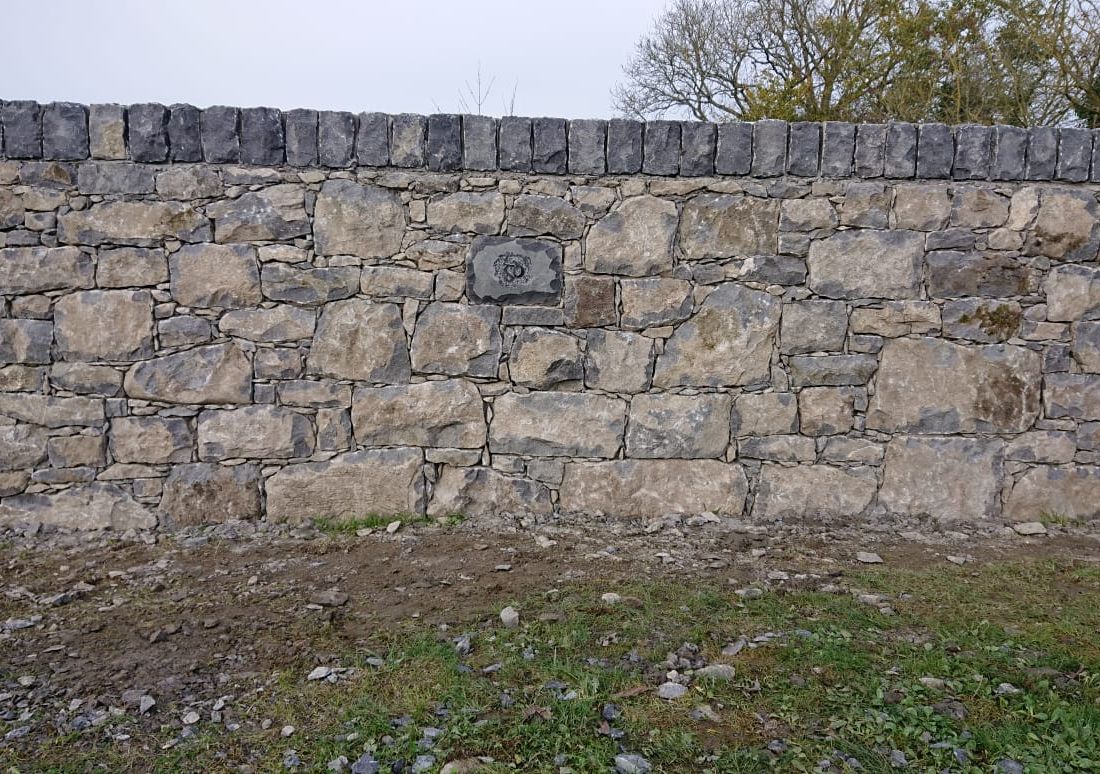 White limestone traditional soldier coarse capping 