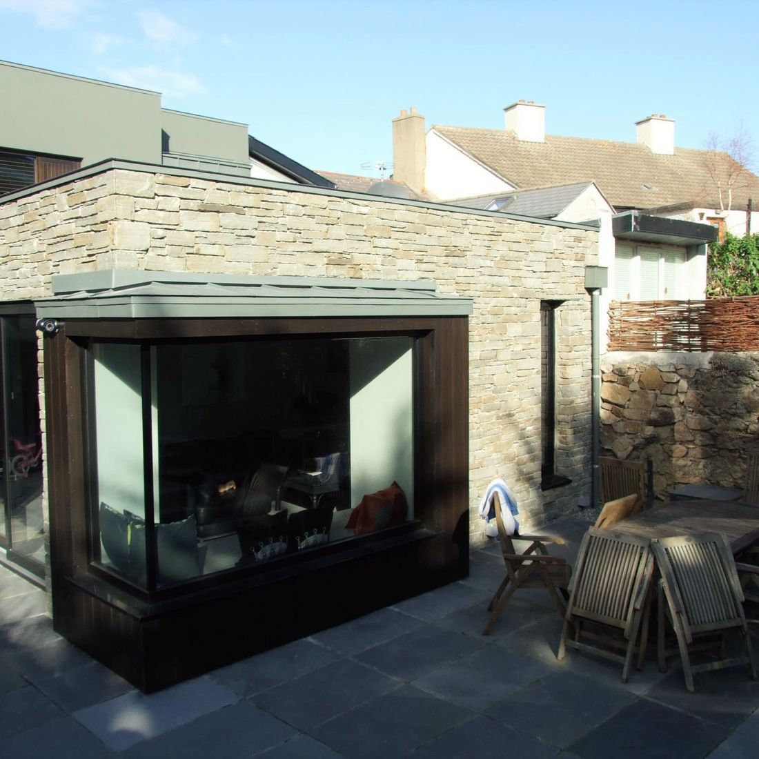 Grey Sandstone contemporary look with mixed tones