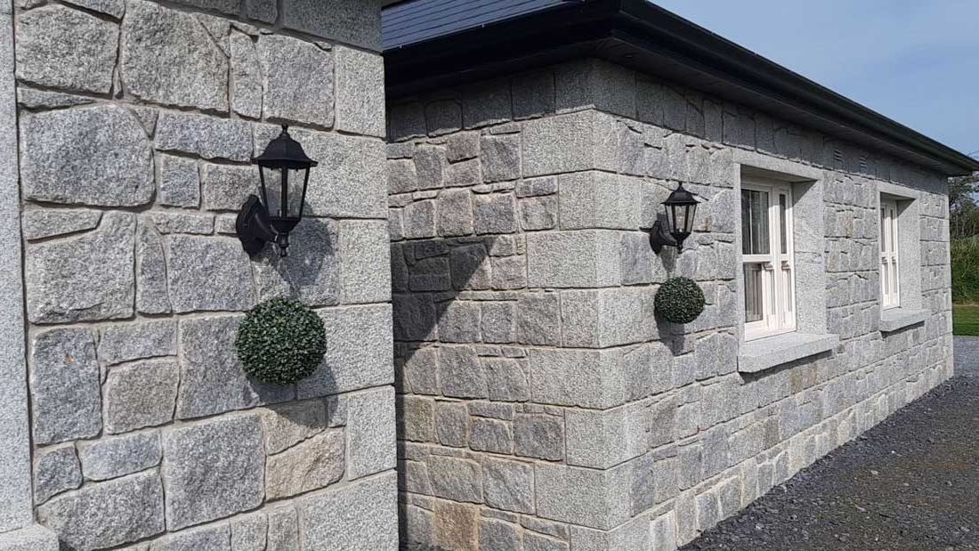 Grey granite complimented with granite cills and surrounds